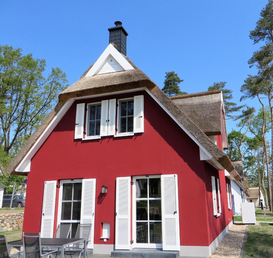 Reetdachhaus Am Haff Mit Sauna, Terrasse, Wlan Zirchow Экстерьер фото
