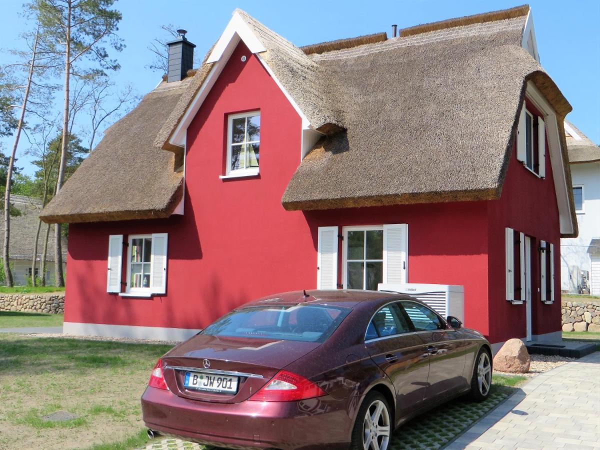 Reetdachhaus Am Haff Mit Sauna, Terrasse, Wlan Zirchow Экстерьер фото